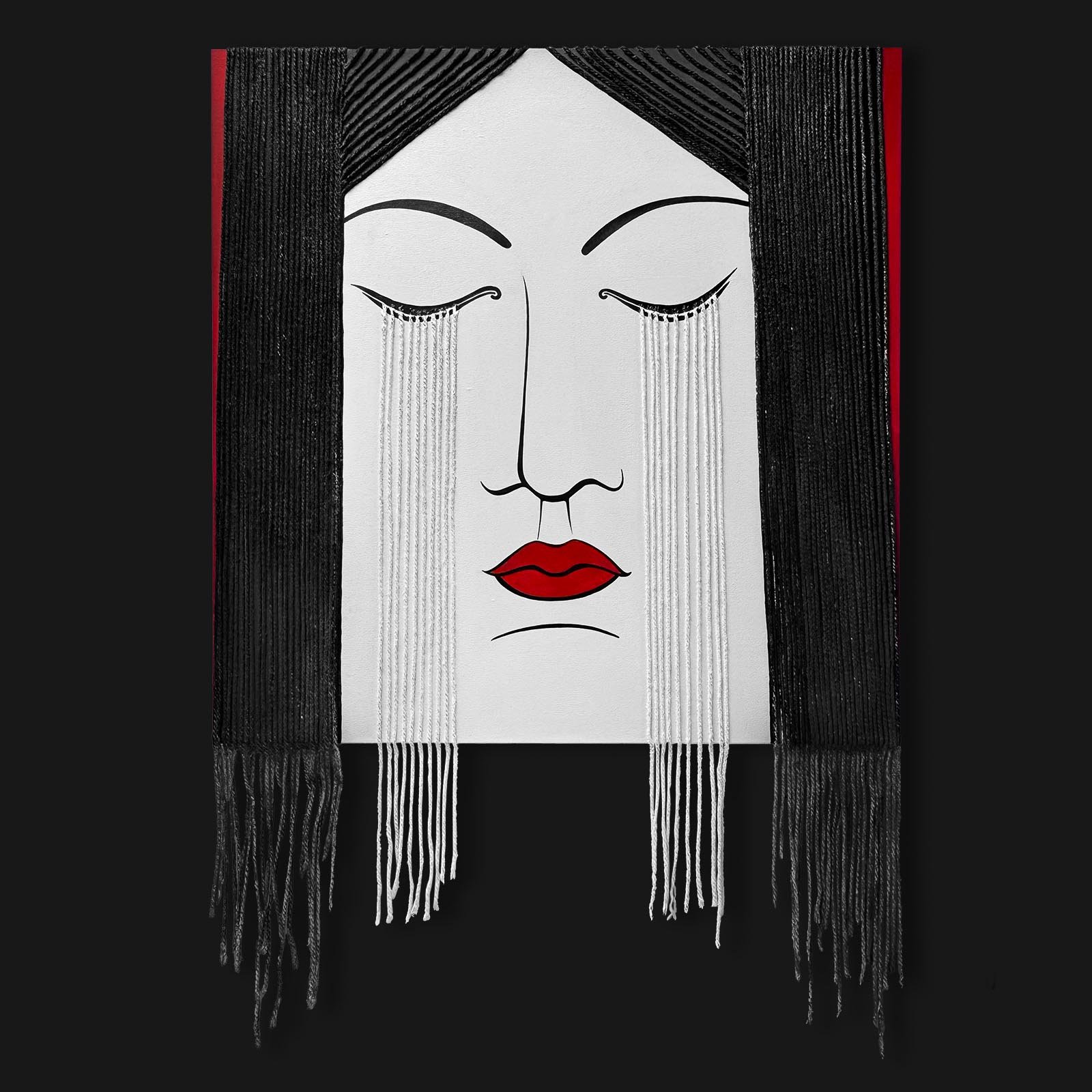 Silent Threads — original artwork by Nargiza Usmanova